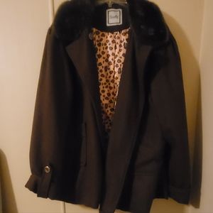 Plus size wool winter coat,  Excelled Collection size xxl